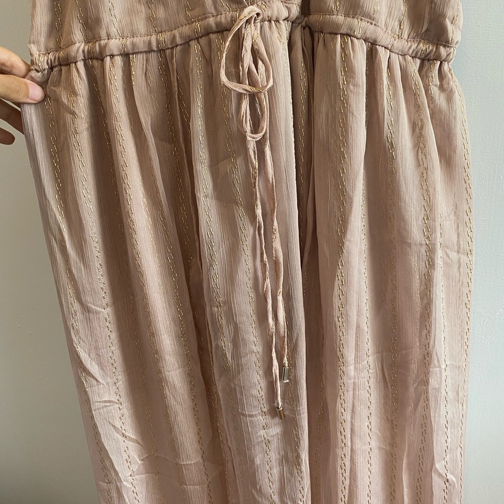 Luxxel Romantic Pink Maxi Cocktail Dress - Picture 3 of 6
